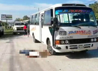 Asesinan a un conductor de bus y su ayudante en supuesto asalto en Choloma, Cortés