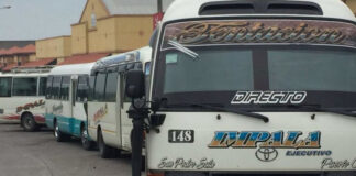 Por miedo a los crímenes y extorsión empresas de transporte Impala y Caribe paralizan labores