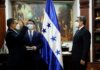 Presidente Hernández juramenta a cuatro nuevos funcionarios