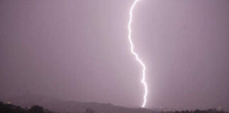 Lluvias acompañadas de actividad eléctrica se registrarán con mayor intensidad en 4 regiones del país