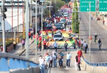 Comenzó la marcha del Día del Trabajador en Tegucigalpa