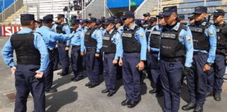 Unos 400 agentes policiales brindarán seguridad esta noche en la final entre Olimpia vs Motagua