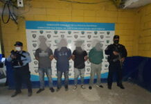 Detienen a cuatro ciudadanos sospechosos del delito de tráfico de personas en Choluteca