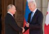Cumbre Biden-Putin: apretón de manos, palabras corteses y caos en comitivas