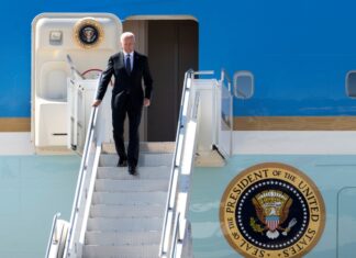 Joe Biden llega a Ginebra para su cumbre de mañana con Vladímir Putin