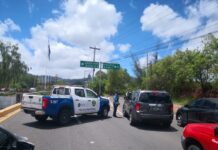 Policía Nacional cierra un carril del bulevar Suyapa por congestionamiento en quinta jornada de vacunación