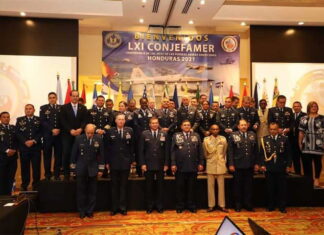 Celebran en Honduras la LXI Conferencia de Jefes de las Fuerzas Aéreas Americanas