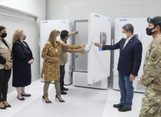Salud recibe cinco congeladores de ultrabaja temperatura para almacenar vacunas