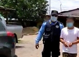 Sujeto es capturado por robo a tienda comercial en Juticalpa