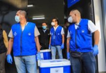 Gobierno de Nayib Bukele envió hoy 16 mil vacunas para Nueva Ocotepeque y Choluteca