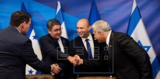 El presidente de Honduras inaugura su embajada ante Israel en Jerusalén