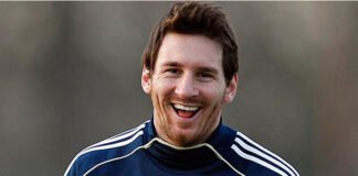 Messi festeja su cumpleaños número 34 entre risas y regalos de sus compañeros