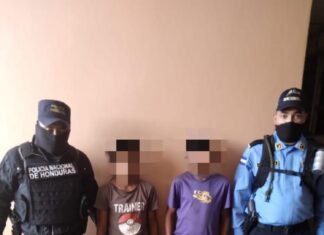 Dos menores infractores sospechosos de lesiones agravadas son aprehendidos