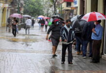 Pronostican lluvias con actividad eléctrica para la zona centro, sur y occidente del país durante este fin de semana