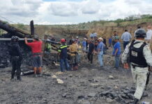 Siete mineros atrapados por la inundación de una mina en el norte de México