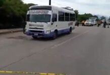 Asesinan de un disparo a un conductor de bus en La Lima