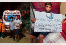 Nayib Bukele mandó una ambulancia para trasladar hasta El Salvador a la madre de un joven hondureño que pidió su ayuda