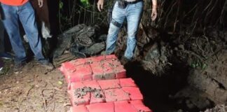 Autoridades salvadoreñas incautan 200 kilos de droga valorados en 5 millones