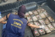 Dentro de una caleta de vehículo encuentran varios paquetes de supuesta cocaína en Colón