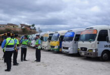 La Fuerza Nacional de Seguridad del Transporte Urbano decomisa unos 500 buses por diversas causas