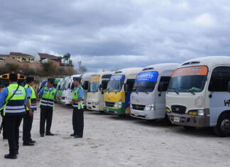 La Fuerza Nacional de Seguridad del Transporte Urbano decomisa unos 500 buses por diversas causas