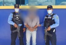Capturan a supuesto homicida en Comayagua