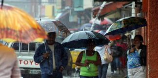 Se pronostican lluvias para este miércoles en la mayor parte del territorio nacional
