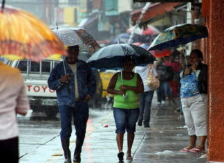 Se pronostican lluvias para este miércoles en la mayor parte del territorio nacional