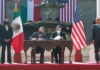 México y EE.UU. sellan memorándum de cooperación migratoria