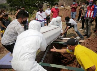 Se reportan 10 decesos por sospecha de COVID-19 en Tegucigalpa