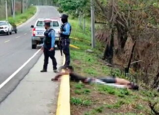 Encuentran sin vida a dos jóvenes en la orilla de la carretera hacia el departamento de Olancho
