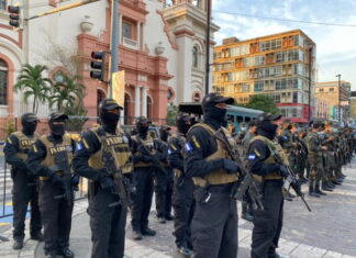 Cuerpos de seguridad inician operativos para proteger a la población en el pago del décimo cuarto mes de salario