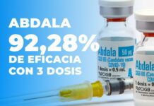 ¡Nueva vacuna cubana! “Abdala” tiene 92% de eficacia contra el Covid-19