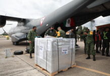 Llegan a Honduras las 150 mil vacunas contra el Covid-19 donadas por México