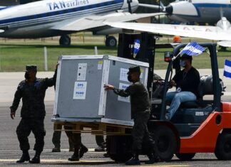 Un total de 212.940 dosis de vacunas Pfizer llegan a Honduras