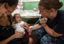 Militares de EE UU junto a hondureños realizan brigada médica en Atlántida