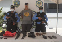 Con dos AK-47 y un AR-15 es capturado presunto miembro de la MS-13 en la colonia Satélite