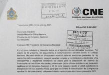 CNE pide al presidente del CN gestionar para la pronta aprobación del presupuesto para las elecciones generales 2021