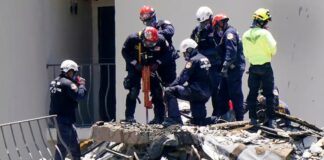 Aumentan a 32 los cuerpos hallados en escombros de edificio en Miami-Dade