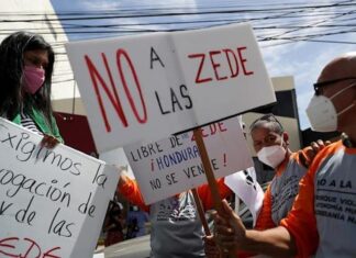 La cuidad de Tela se suma al rechazo de las ZEDE’s