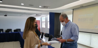 «Papi a la Orden», el único aspirante que se presentó este jueves al sorteo y definición de lineamientos del debate presidencial 2021