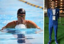 Julio Horrego obtiene el lugar 43 de 47 en 100 mts pecho; tendrá su revancha el martes en los 200 mts