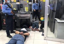 Agentes policiales frustran asalto a tienda comercial en El Progreso
