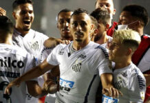 1-1. Santos elimina a Independiente y jugará en cuartos contra Libertad