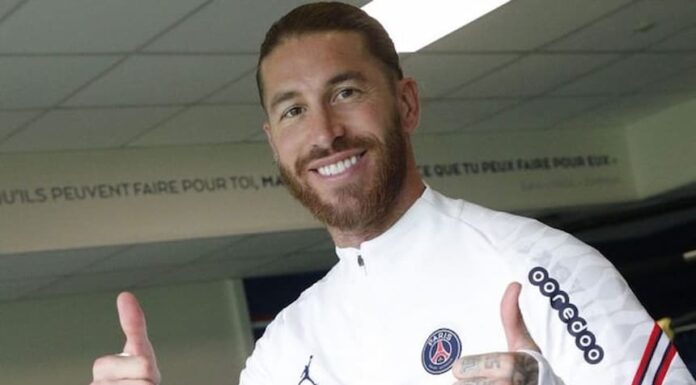 Sergio Ramos se entrena por primera vez con el PSG
