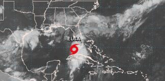 Elsa deja atrás Cuba y amenaza ahora al sureste de Estados Unidos