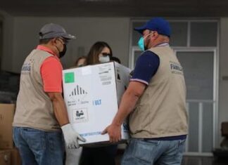 Un lote de 42,120 dosis de la vacuna Pfizer llegaron hoy a Honduras