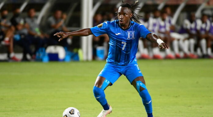 Alberth Elis sufre una fractura y queda fuera de la Copa Oro
