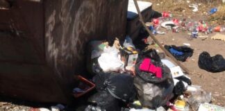 Encuentran un feto en una bolsa de basura en la capital