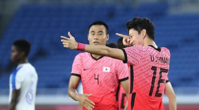 La selección de Honduras quedó eliminada de los Juegos Olímpicos de Tokio al recibir goleada de 6-0 ante Corea del Sur